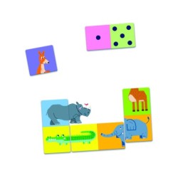Compra Clementoni Domino De Los Numeros Y Los Animales al mejor precio | Juguetilandia Canarias