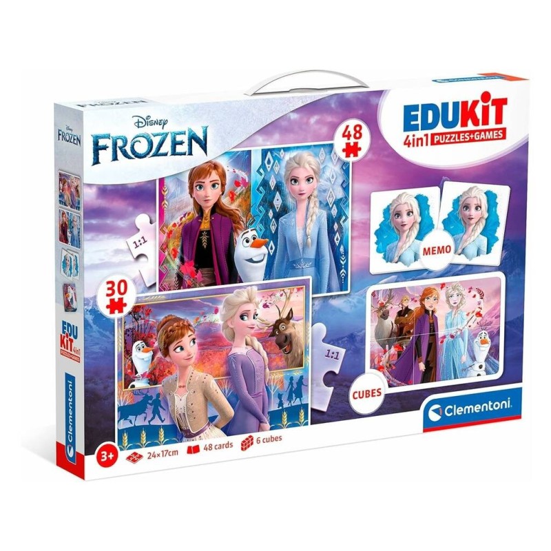 Compra Clementoni Edukit 4 En 1 Frozen al mejor precio | Juguetilandia Canarias Compra Clementoni Edukit 4 En 1 Frozen al mejor precio | Juguetilandia Canarias