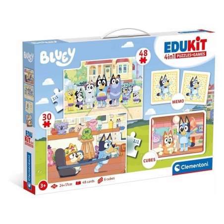 Compra Clementoni Edukit 4in1 Bluey al mejor precio | Juguetilandia Canarias