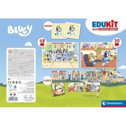 Compra Clementoni Edukit 4in1 Bluey al mejor precio | Juguetilandia Canarias
