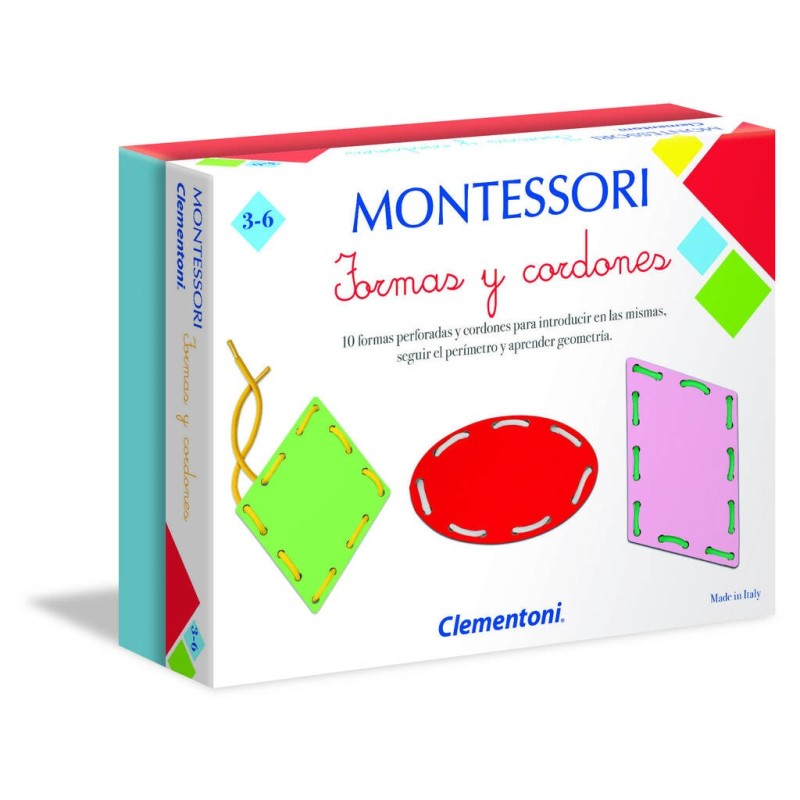Compra Clementoni Montessori Formas Y Cordones al mejor precio | Juguetilandia Canarias Compra Clementoni Montessori Formas Y Cordones al mejor precio | Juguetilandia Canarias