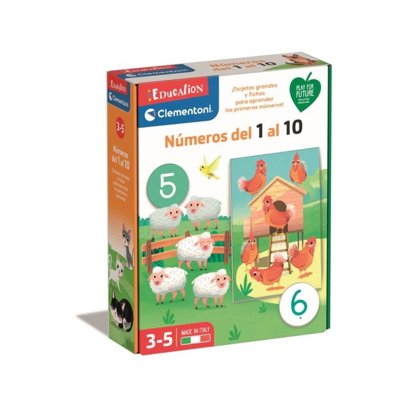 Compra Clementoni Numeros Del 1 Al 10 al mejor precio | Juguetilandia Canarias