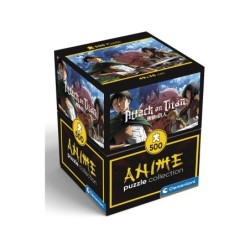 Compra Clementoni Puzzle 500 Attack On Titan al mejor precio | Juguetilandia Canarias