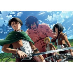 Compra Clementoni Puzzle 500 Attack On Titan al mejor precio | Juguetilandia Canarias
