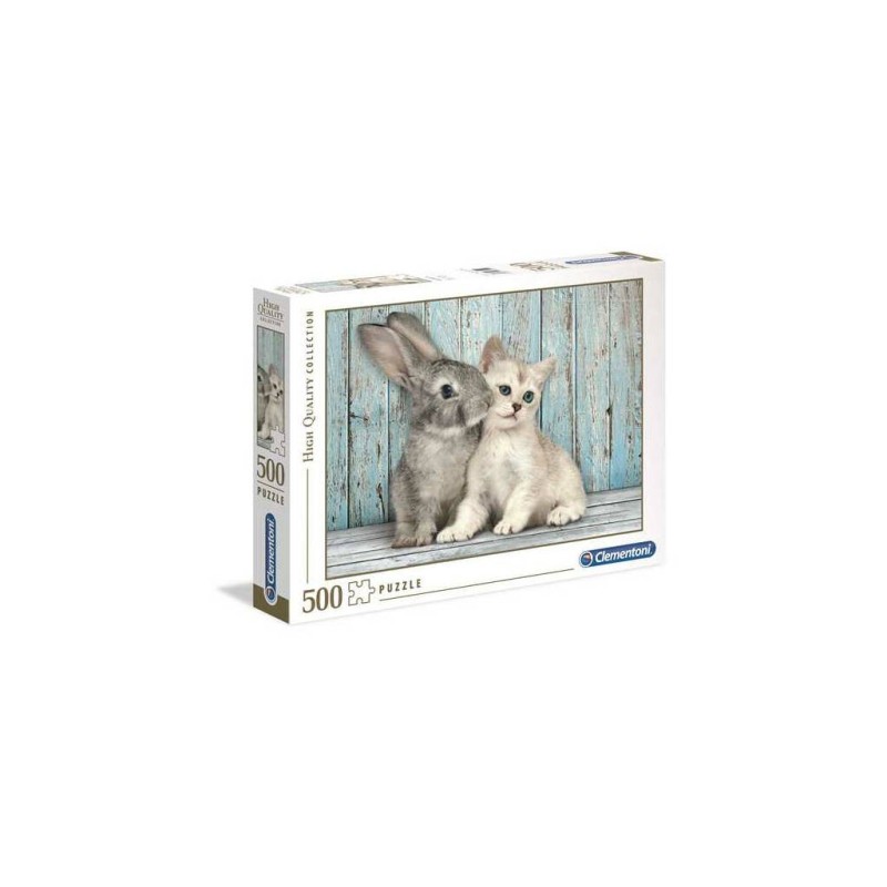 Compra Clementoni Pz 500 Gato Y Conejo al mejor precio | Juguetilandia Canarias Compra Clementoni Pz 500 Gato Y Conejo al mejor precio | Juguetilandia Canarias