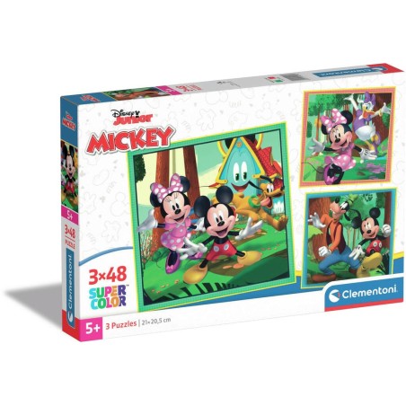 Compra Clementoni Pzl 3x48 Square Mickey And Friends al mejor precio | Juguetilandia Canarias