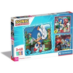 Compra Clementoni Pzl 3x48 Square Sonic al mejor precio | Juguetilandia Canarias