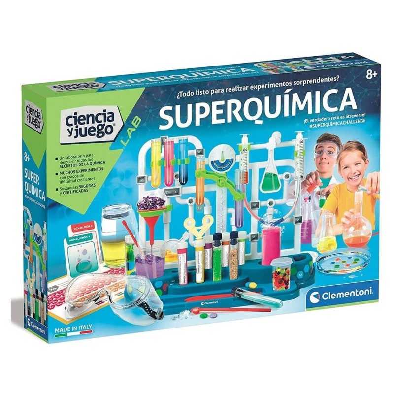 Compra Clementoni Super Quimica al mejor precio | Juguetilandia Canarias