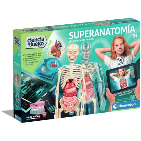 Compra Clementoni Superanatomia al mejor precio | Juguetilandia Canarias