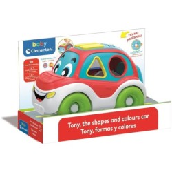 Compra Clementoni Tony Coche Formas Y Colores al mejor precio | Juguetilandia Canarias