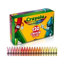 Compra Crayola 120 Ceras Con Sacapuntas Mascota al mejor precio | Juguetilandia Canarias