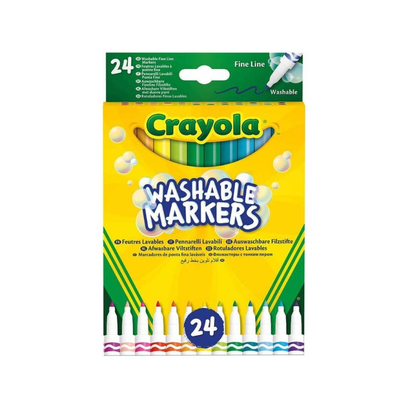 Compra Crayola 24 Rotuladores Super Lavables Pu al mejor precio | Juguetilandia Canarias Compra Crayola 24 Rotuladores Super Lavables Pu al mejor precio | Juguetilandia Canarias