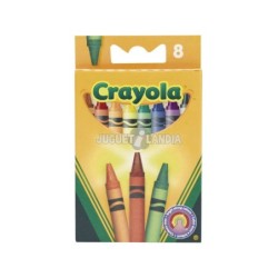 Compra Crayola 8 Ceras     al mejor precio | Juguetilandia Canarias