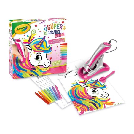 Compra Crayola Super Ceraboli Unicornio Neon al mejor precio | Juguetilandia Canarias