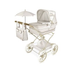 Compra Decuevas  Verona Coche Reborn Plegable Con Sombrilla al mejor precio | Juguetilandia Canarias