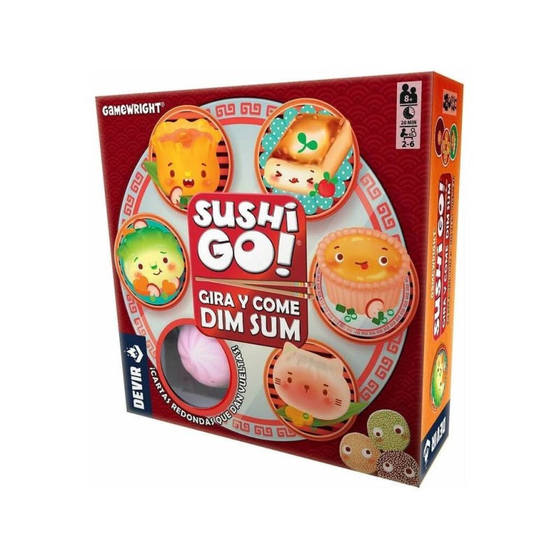 Compra Devir Sushi Go Gira Y Come Dim Sum al mejor precio | Juguetilandia Canarias Compra Devir Sushi Go Gira Y Come Dim Sum al mejor precio | Juguetilandia Canarias