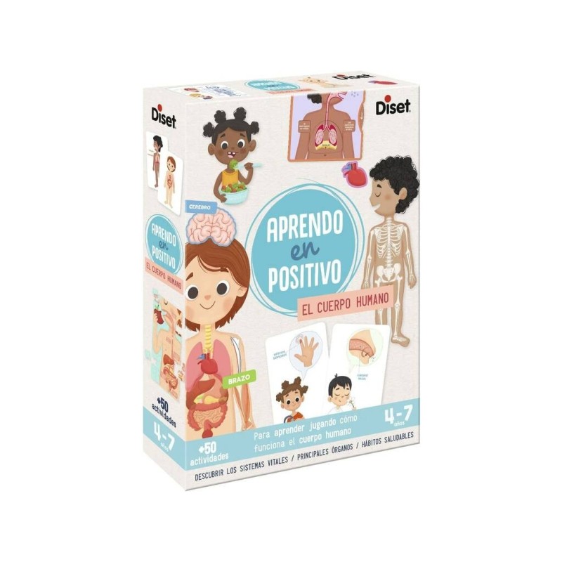 Compra Diset Aprendo En Positivo El Cuerpo Humano al mejor precio | Juguetilandia Canarias