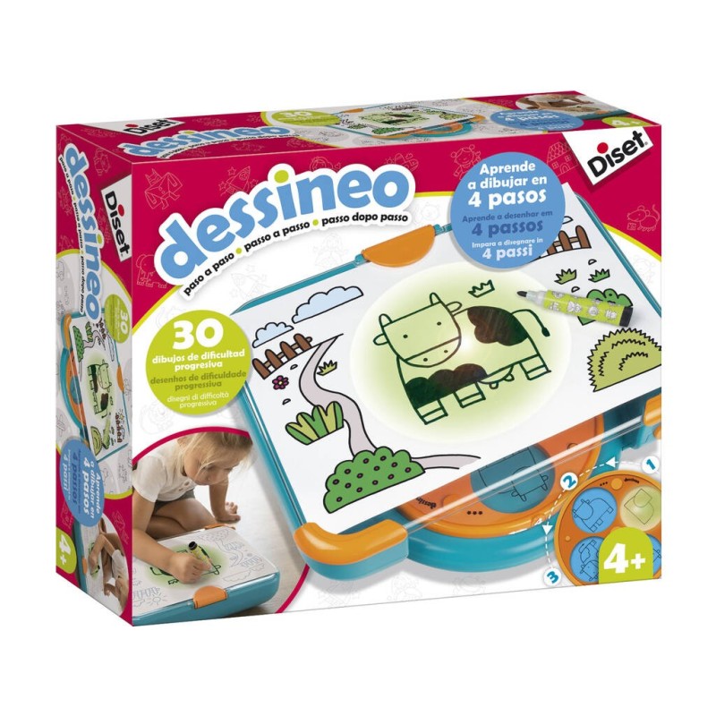 Compra Diset Dessineo Aprende A Dibujar Paso A Paso al mejor precio | Juguetilandia Canarias Compra Diset Dessineo Aprende A Dibujar Paso A Paso al mejor precio | Juguetilandia Canarias