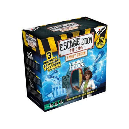 Compra Diset Escape Room Family Edition Viaje En El Tiempo al mejor precio | Juguetilandia Canarias