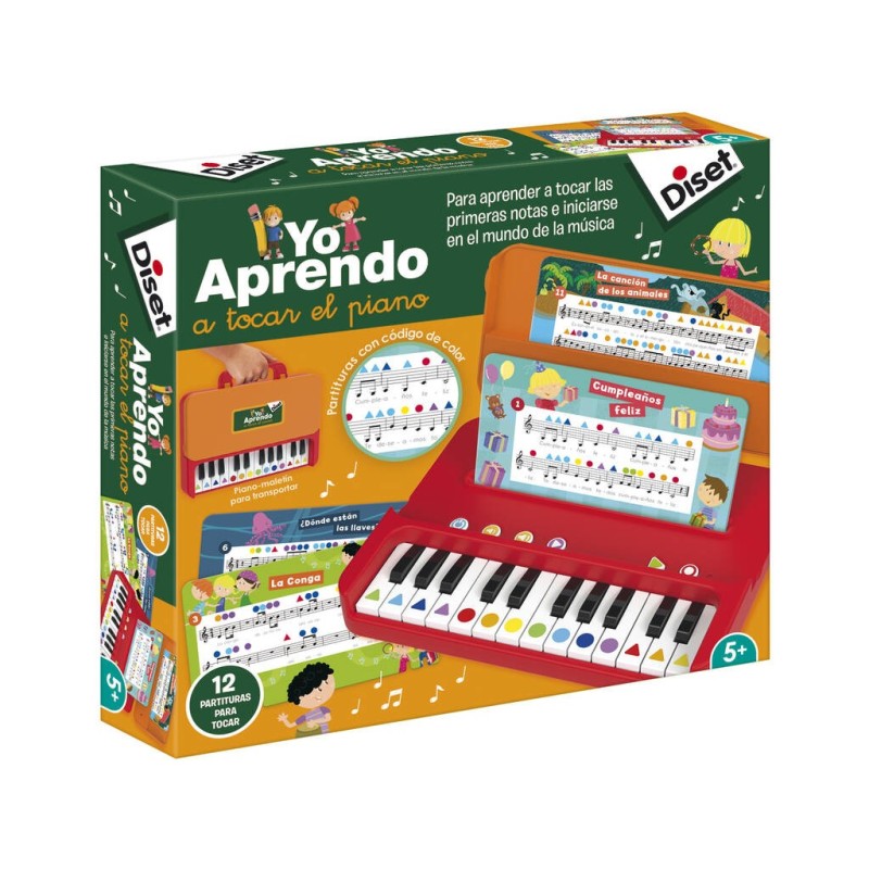 Compra Diset Yo Aprendo A Tocar El Piano al mejor precio | Juguetilandia Canarias