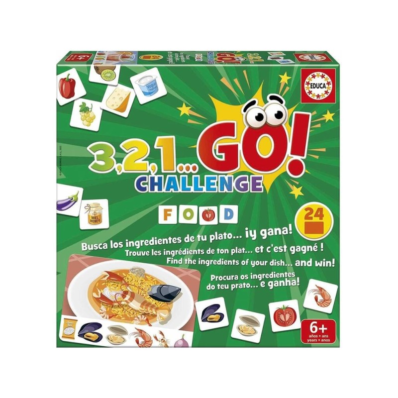 Compra Educa 3,2,1 Go Challenge - Food al mejor precio | Juguetilandia Canarias
