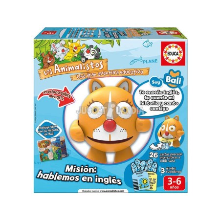 Compra Educa Animalistos Bali La Gatita (Ingles) al mejor precio | Juguetilandia Canarias