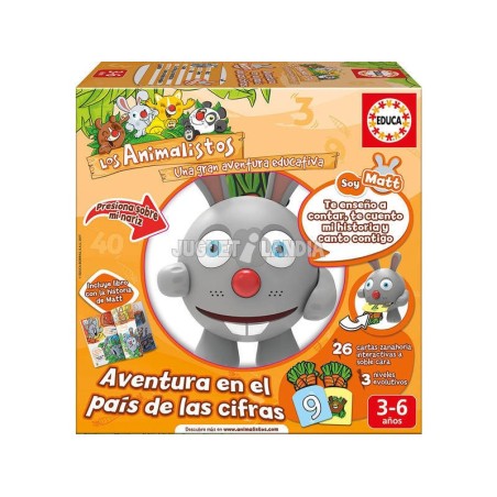 Compra Educa Animalistos Matt El Conejo (Cifras) al mejor precio | Juguetilandia Canarias