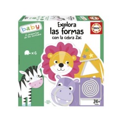 Compra Educa Baby Explora Las Formas Con La Cebra Zac  al mejor precio | Juguetilandia Canarias