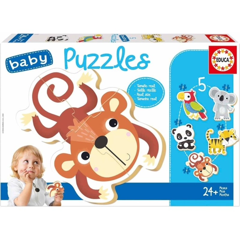 Compra Educa Baby Puzzles Fauna Salvaje al mejor precio | Juguetilandia Canarias Compra Educa Baby Puzzles Fauna Salvaje al mejor precio | Juguetilandia Canarias