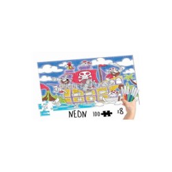 Compra Educa Colouring Activities 100 Piratas al mejor precio | Juguetilandia Canarias