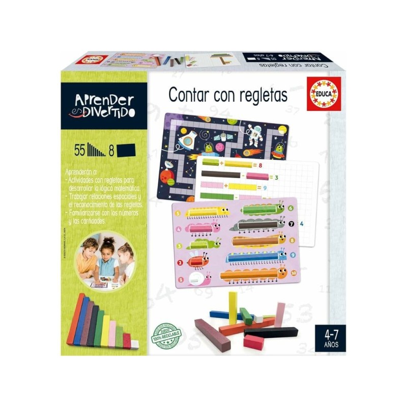 Compra Educa Contar Con  Regletas al mejor precio | Juguetilandia Canarias Compra Educa Contar Con  Regletas al mejor precio | Juguetilandia Canarias