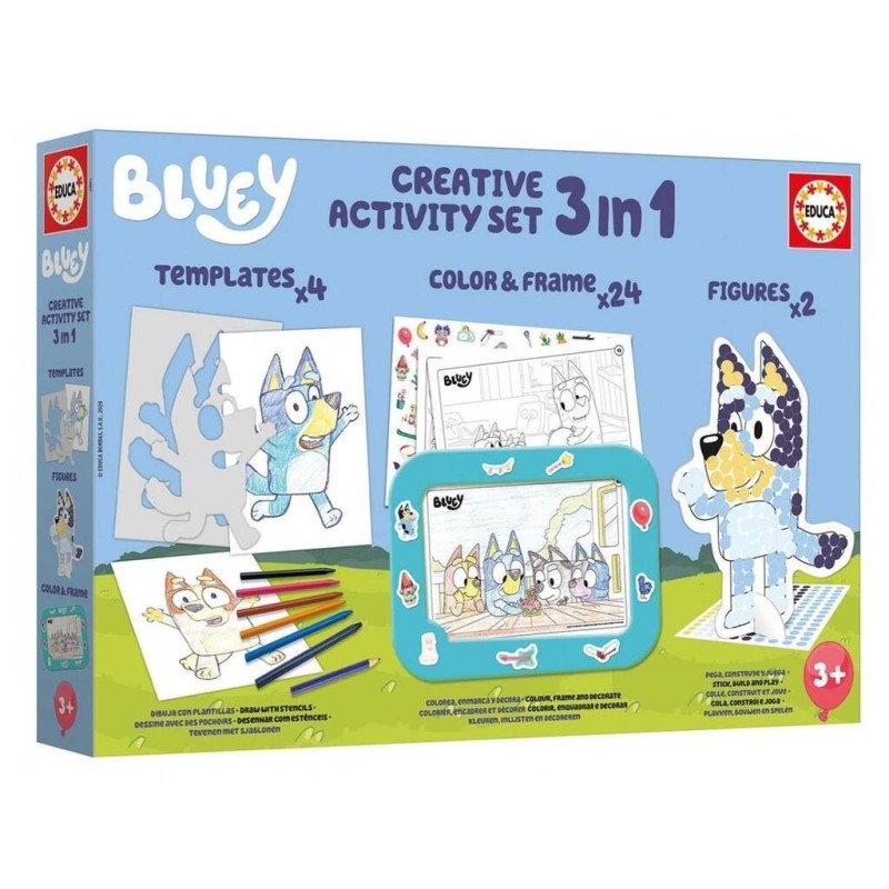 Compra Educa Creative Activity Set 3 In 1 Bluey al mejor precio | Juguetilandia Canarias Compra Educa Creative Activity Set 3 In 1 Bluey al mejor precio | Juguetilandia Canarias