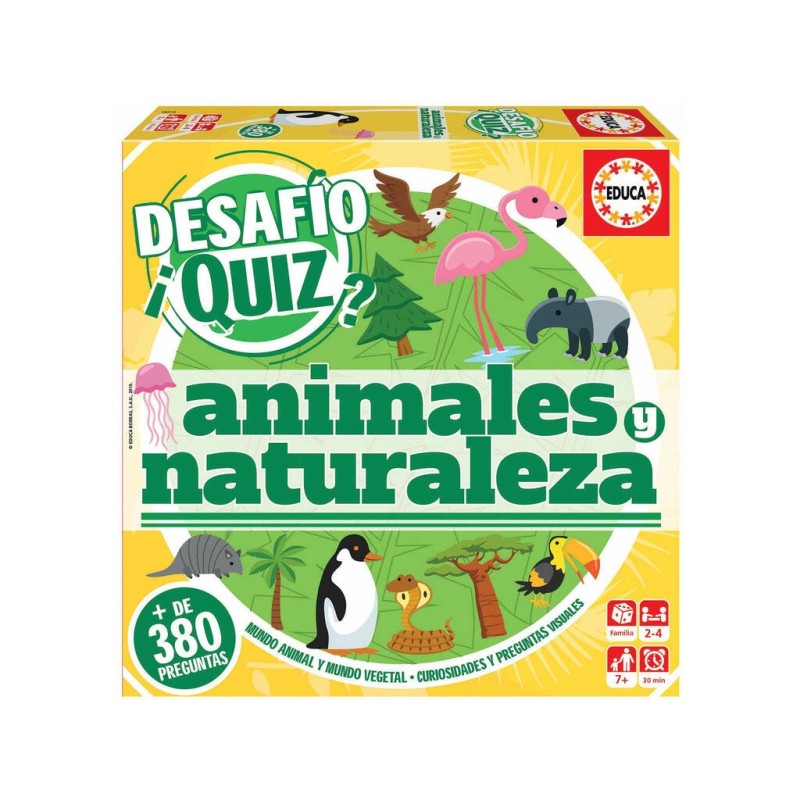 Compra Educa Desafio Quiz Animales Y Naturaleza al mejor precio | Juguetilandia Canarias Compra Educa Desafio Quiz Animales Y Naturaleza al mejor precio | Juguetilandia Canarias