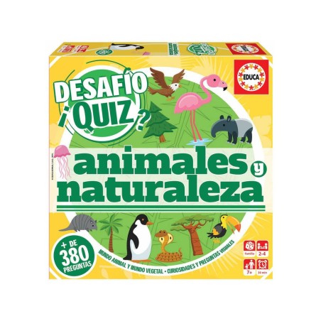 Compra Educa Desafio Quiz Animales Y Naturaleza al mejor precio | Juguetilandia Canarias