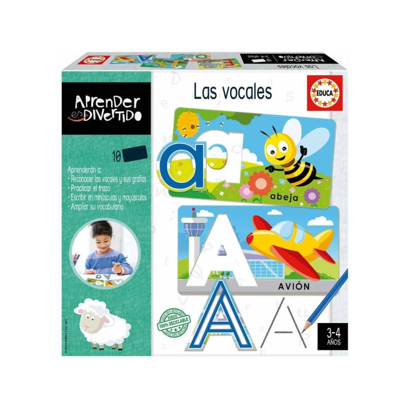 Compra Educa Las Vocales Aprender Es Divertido al mejor precio | Juguetilandia Canarias Compra Educa Las Vocales Aprender Es Divertido al mejor precio | Juguetilandia Canarias