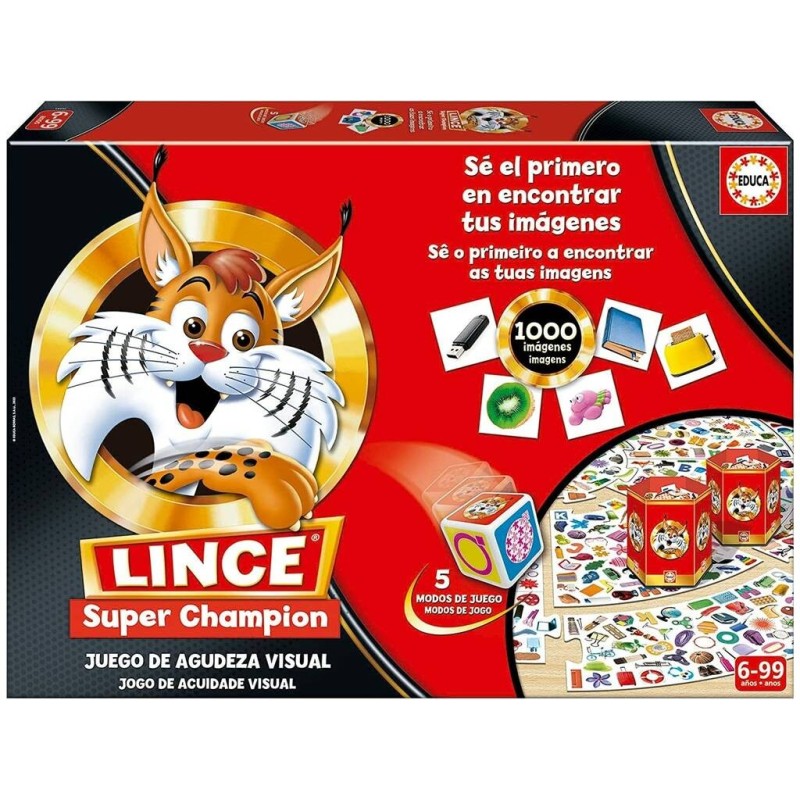 Compra Educa Lince Super Champion 1000 Imagenes al mejor precio | Juguetilandia Canarias Compra Educa Lince Super Champion 1000 Imagenes al mejor precio | Juguetilandia Canarias
