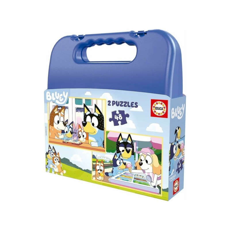 Compra Educa Maleta 2x48 Bluey al mejor precio | Juguetilandia Canarias Compra Educa Maleta 2x48 Bluey al mejor precio | Juguetilandia Canarias