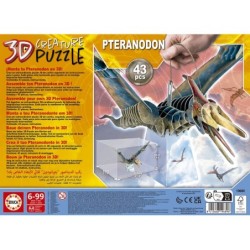 Compra Educa Pteranodon 3d Creature Puzzle al mejor precio | Juguetilandia Canarias