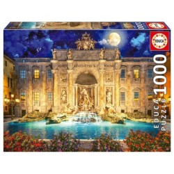 Compra Educa Puzzle 1000 Fontana Di Trevi Roma al mejor precio | Juguetilandia Canarias