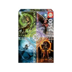 Compra Educa Puzzle 1500 Elemental Magic Star Chart Anne Stokes al mejor precio | Juguetilandia Canarias