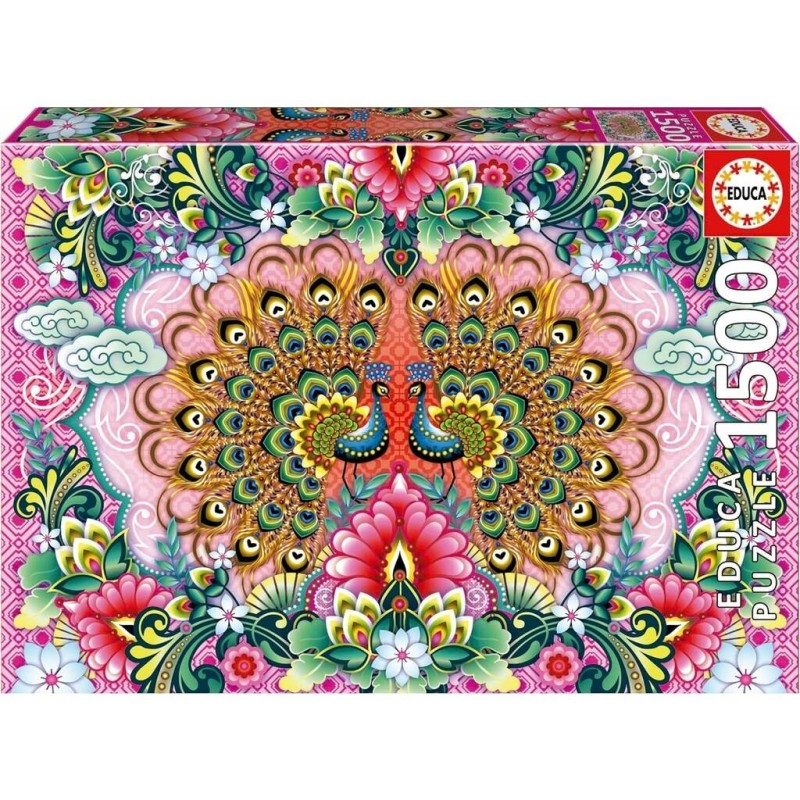 Compra Educa Puzzle 1500 Pavos Reales De Bengala al mejor precio | Juguetilandia Canarias