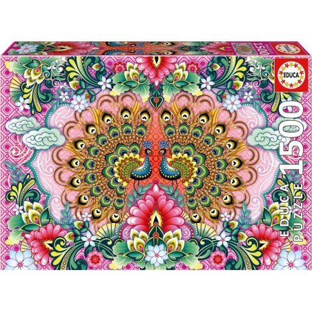 Compra Educa Puzzle 1500 Pavos Reales De Bengala al mejor precio | Juguetilandia Canarias