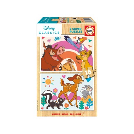 Compra Educa Puzzle 2x16 Disney Animals al mejor precio | Juguetilandia Canarias