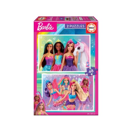 Compra Educa Puzzle 2x48 Barbie al mejor precio | Juguetilandia Canarias
