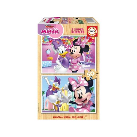 Compra Educa Puzzle 2x50 Minnie al mejor precio | Juguetilandia Canarias