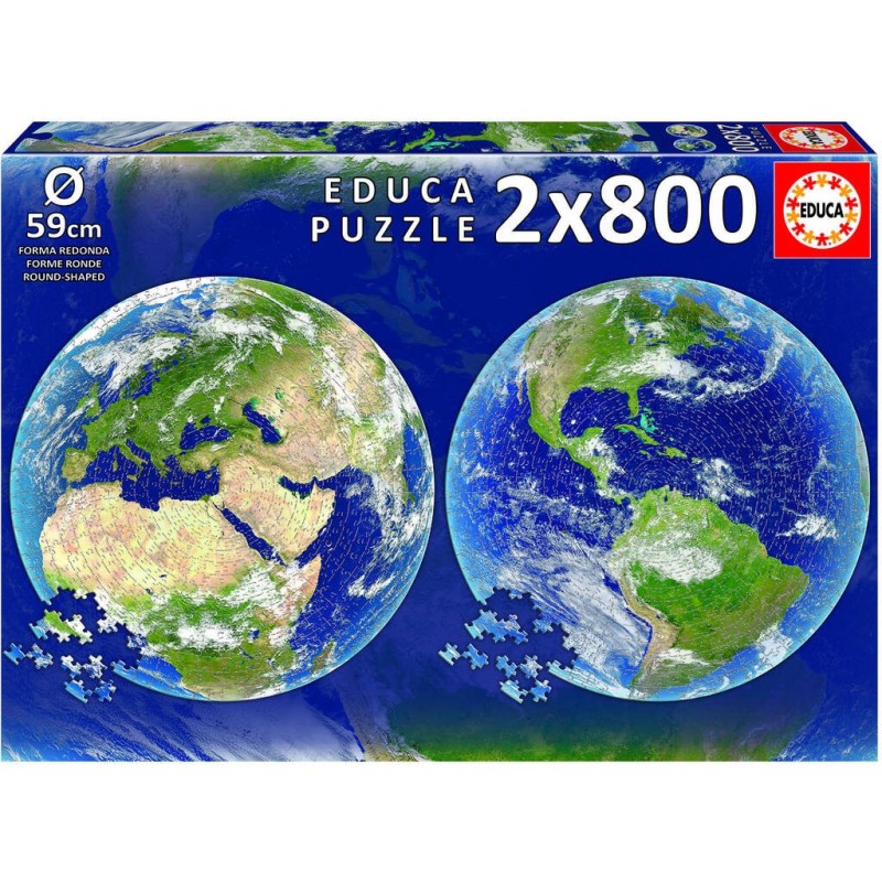 Compra Educa Puzzle 2x800 Planeta Tierra al mejor precio | Juguetilandia Canarias Compra Educa Puzzle 2x800 Planeta Tierra al mejor precio | Juguetilandia Canarias