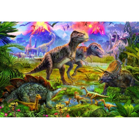 Compra Educa Puzzle 500 Encuentro De Dinosaurios al mejor precio | Juguetilandia Canarias