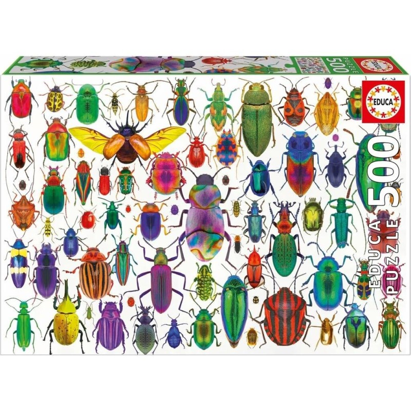 Compra Educa Puzzle 500 Escarabajos al mejor precio | Juguetilandia Canarias Compra Educa Puzzle 500 Escarabajos al mejor precio | Juguetilandia Canarias