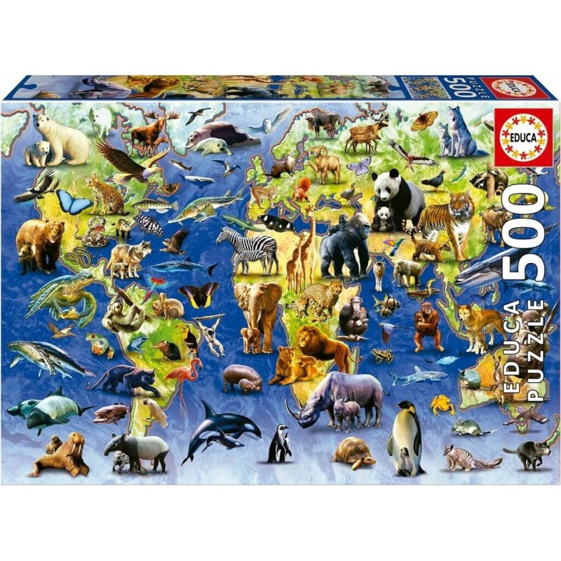 Compra Educa Puzzle 500 Especies En Peligro De Extincion al mejor precio | Juguetilandia Canarias Compra Educa Puzzle 500 Especies En Peligro De Extincion al mejor precio | Juguetilandia Canarias