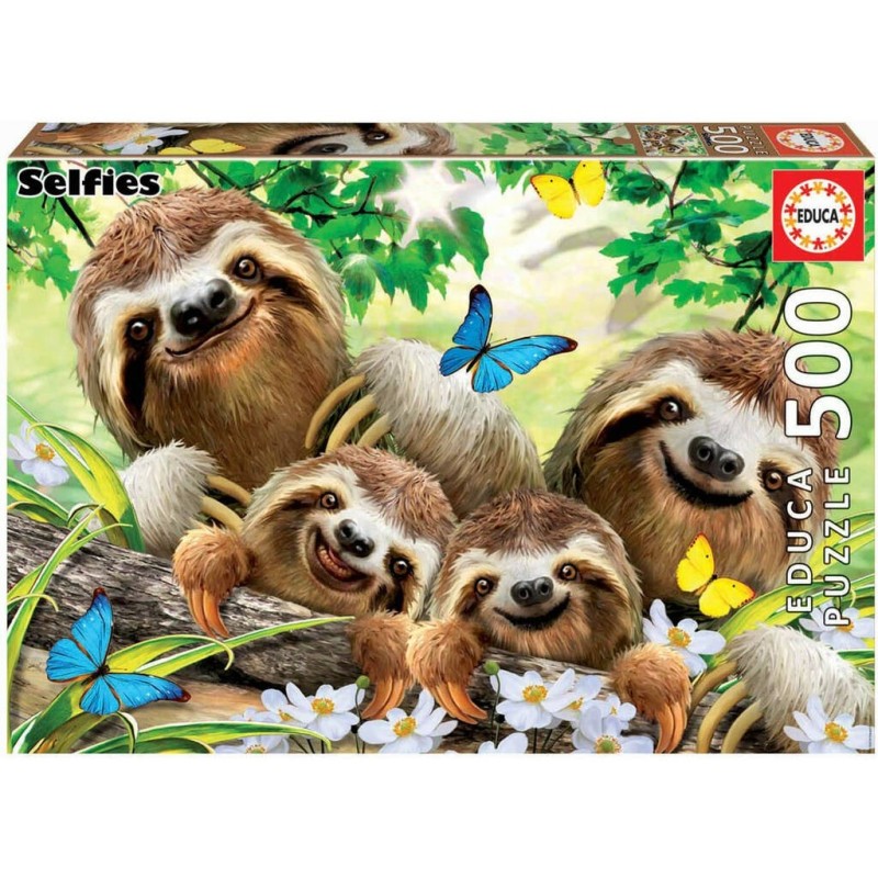 Compra Educa Puzzle 500 Familia De Perezosos Selfies al mejor precio | Juguetilandia Canarias Compra Educa Puzzle 500 Familia De Perezosos Selfies al mejor precio | Juguetilandia Canarias